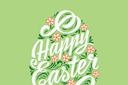 Happy Easter Greeting Card Template, a Card Template by Greeek (Thumbnail 2 of 5)