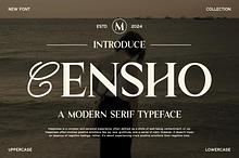Censho - Modern Serif Typeface