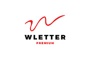 Initial Letter W Logo Template, a Branding & Logo Template by mesuka (Thumbnail 2 of 2)