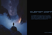 Cybrion font-Regular-0123-25, a Font by canve (Thumbnail 2 of 2)