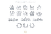 HOME PLANTS AND CACTI LINE ART, an Object Illustration by Kate Art (Thumbnail 5 of 10)