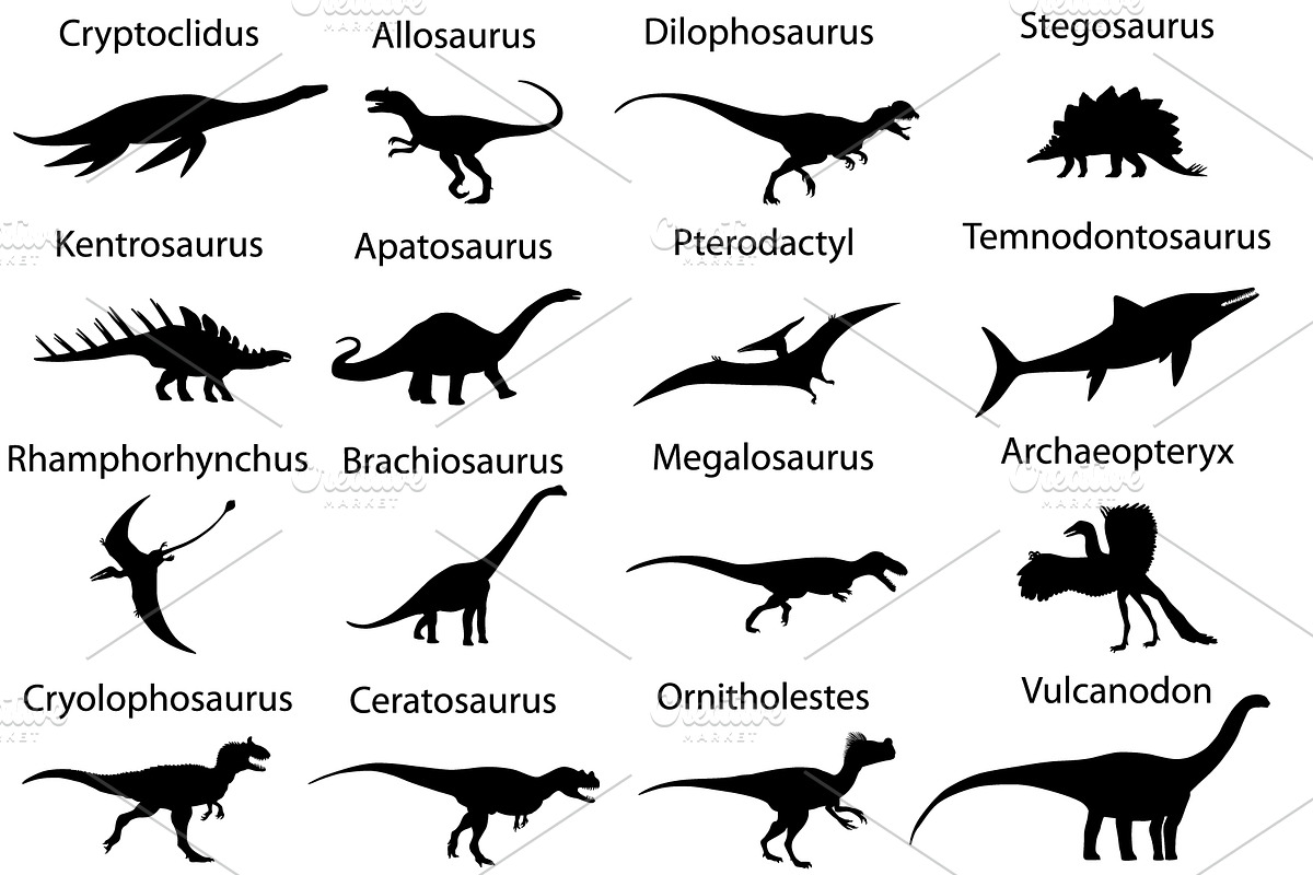 Dinosaurs of jurassic period, an Animal Illustration by Viktoria.1703 (Photo 2 of 3)