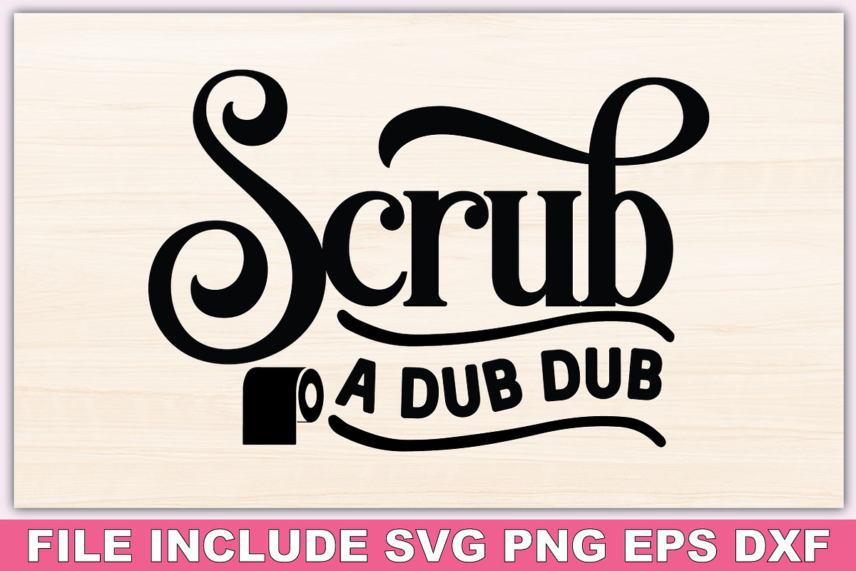 Bathroom Quotes SVG Bundle, an Illustration by crafthome (Photo 11 of 20)
