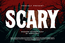 Scary – Modern Horror Font
