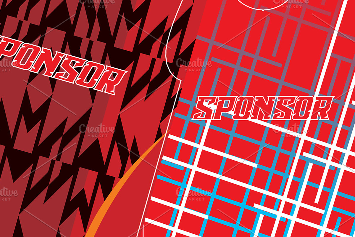 Modern Athletic Football Jersey, a Sport Illustration by samsulpassive (Photo 2 of 3)
