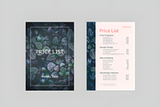 Editable Price List Templates, a Social Media Template by Ink Gallery (Thumbnail 3 of 7)