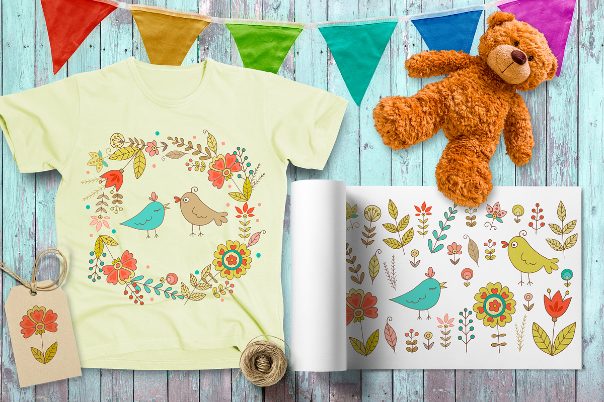 Cute Doodle set, an Object Graphic by Maya Ivart (Photo 6 of 6)