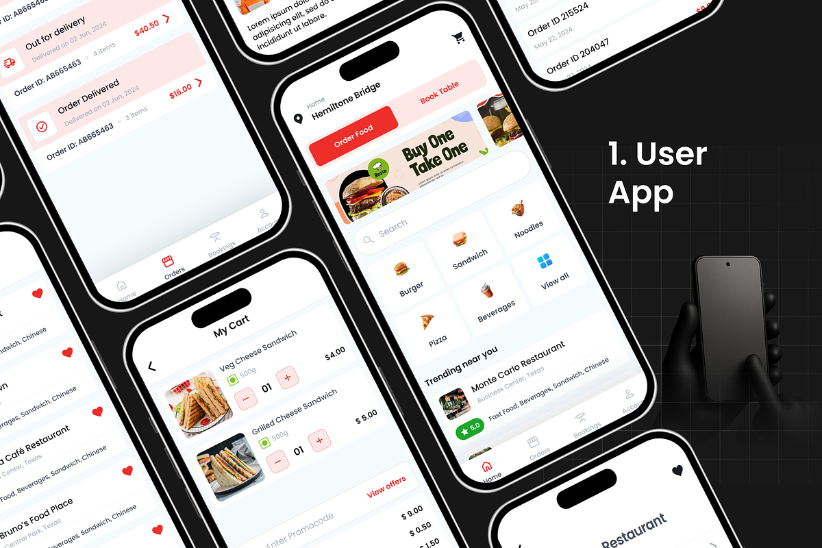 Food Ordering App | QFood preview 8