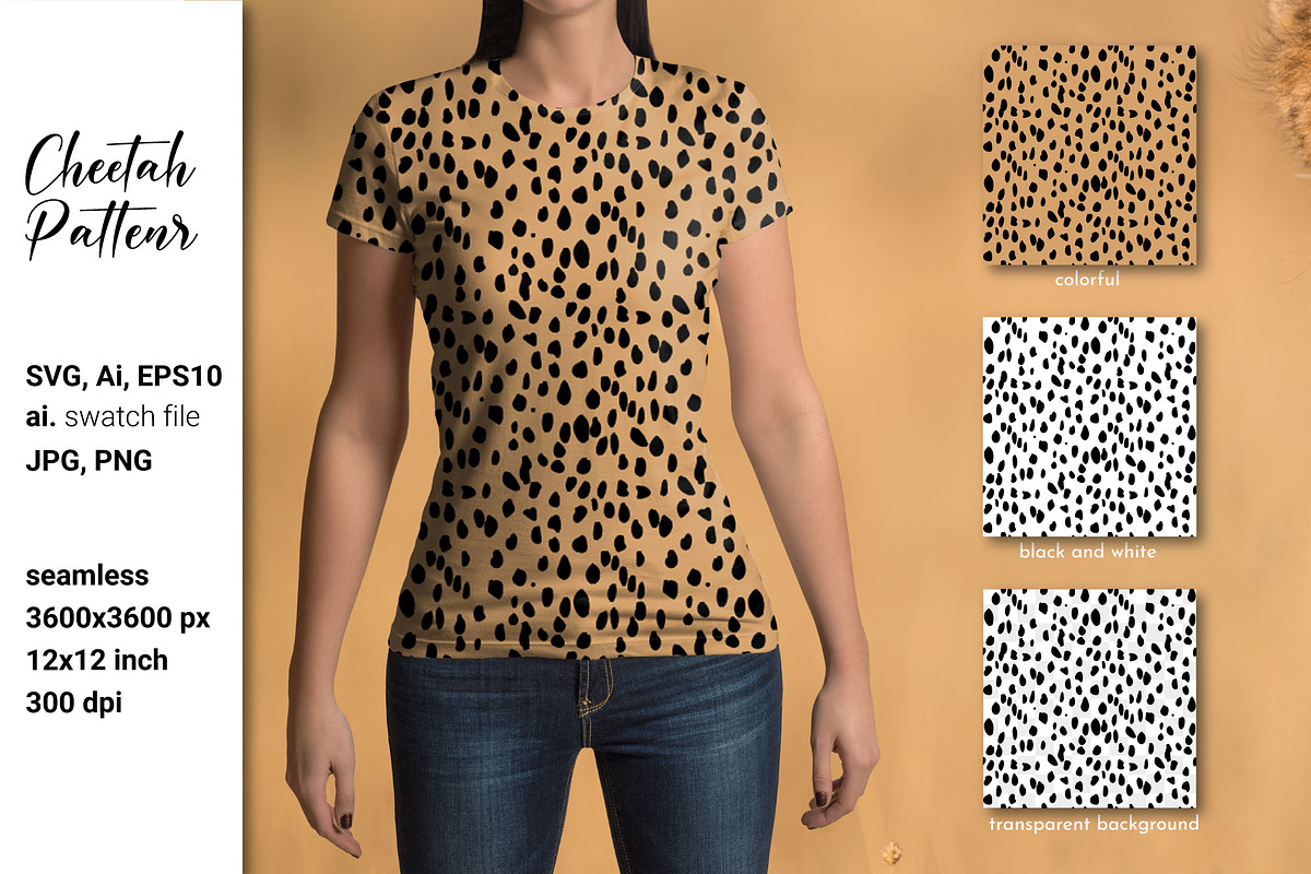 Cheetah print. Seamless background., a Pattern Graphic by AvaAva (Photo 1 of 3)