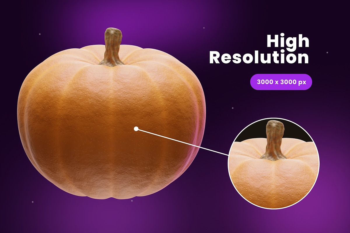 Fresh Fruits 3D Icons, an Object 3D Model by Azam Creative (Photo 3 of 5)