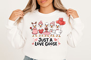 Valentine Goose, Funny Valentine, an Illustration by Designking (Thumbnail 5 of 6)