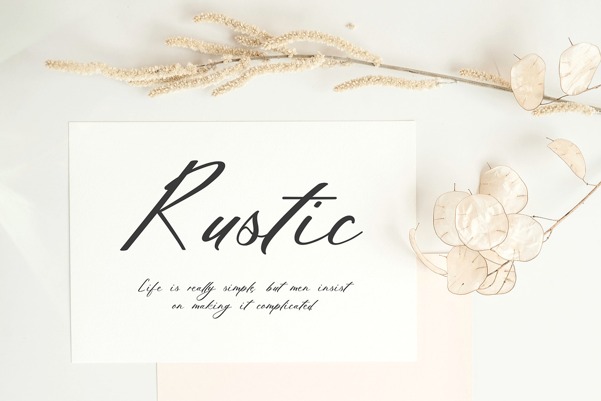 Charlotte Ornamental Calligraphy, a Handwritten Font by UICreative (Photo 8 of 12)