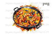 Watercolor Worlds Food Clipart, an Object Graphic by Negarin Digital Art (Thumbnail 2 of 8)