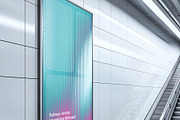 Subway advertising Billboard Mockup, an Advertising Mockup by PixelPiknik (Thumbnail 4 of 6)