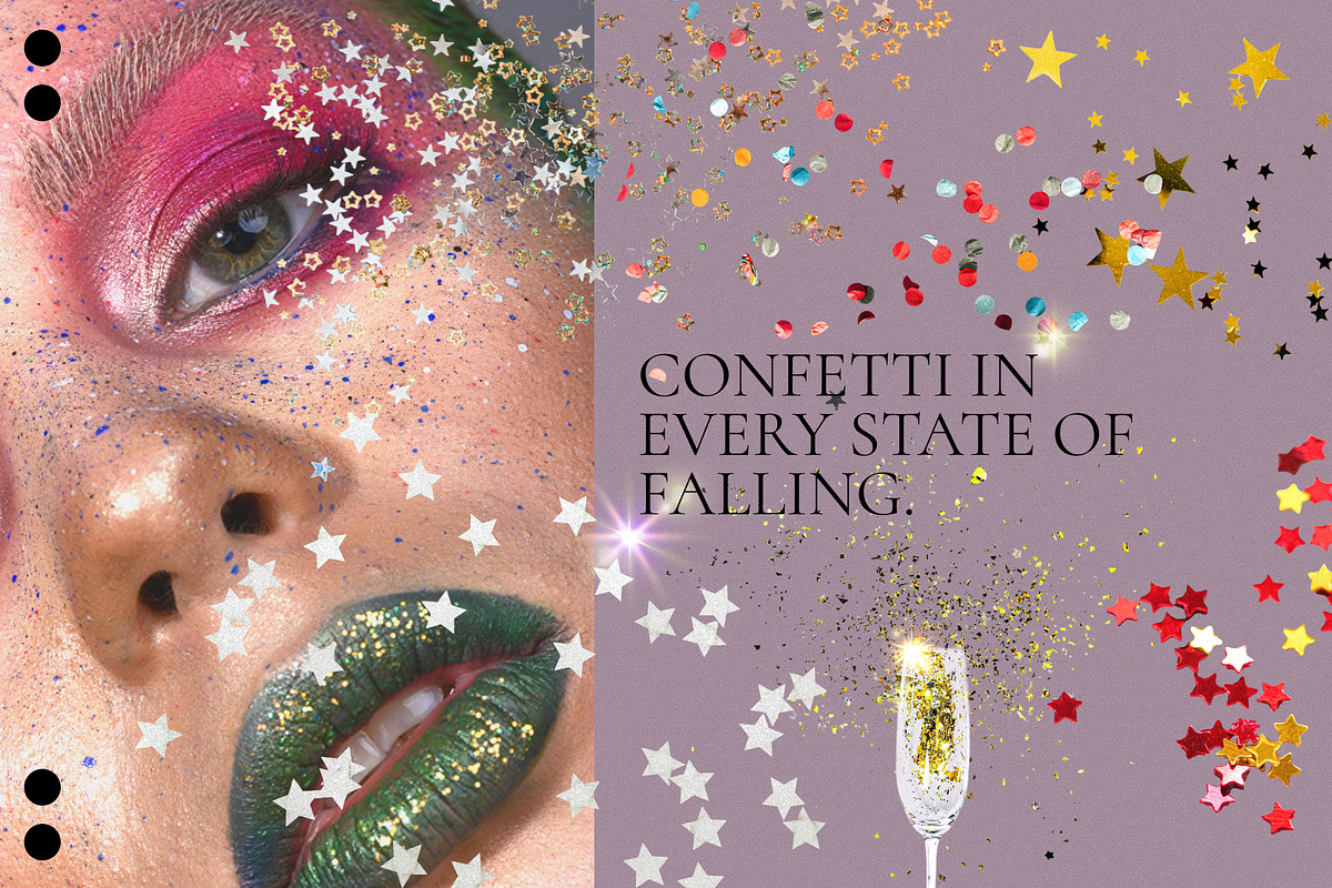 Y2K Confetti & Cake Chaos, an Object Graphic by Anzhelika (Photo 7 of 11)