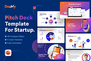 Deckly - Pitch Deck Presentation, a Presentation Template by Illustraly Design (Thumbnail 1 of 8)