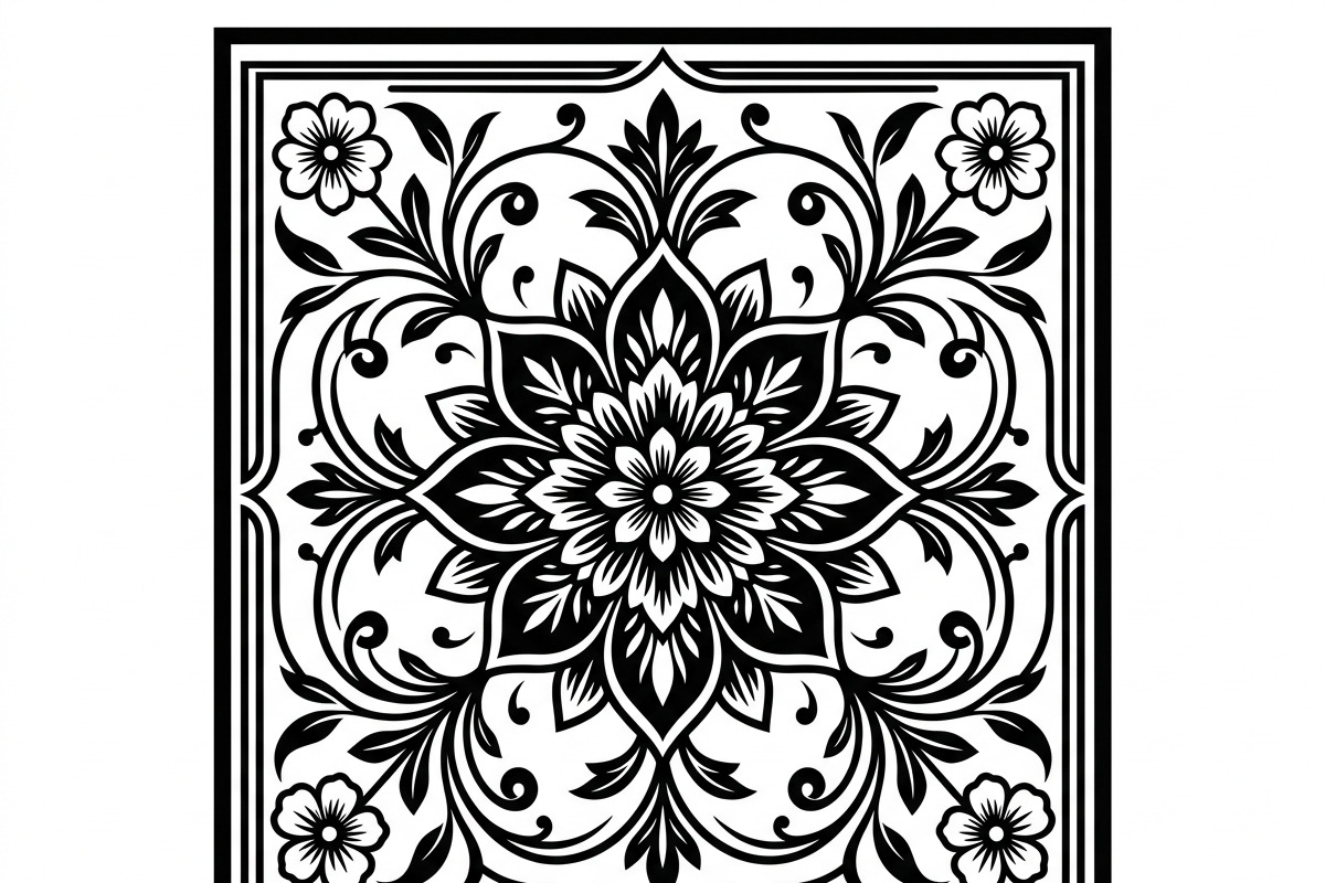 50 Elegant Floral Ornament Bundle, a Decorative Illustration by Amazin_art (Photo 8 of 29)