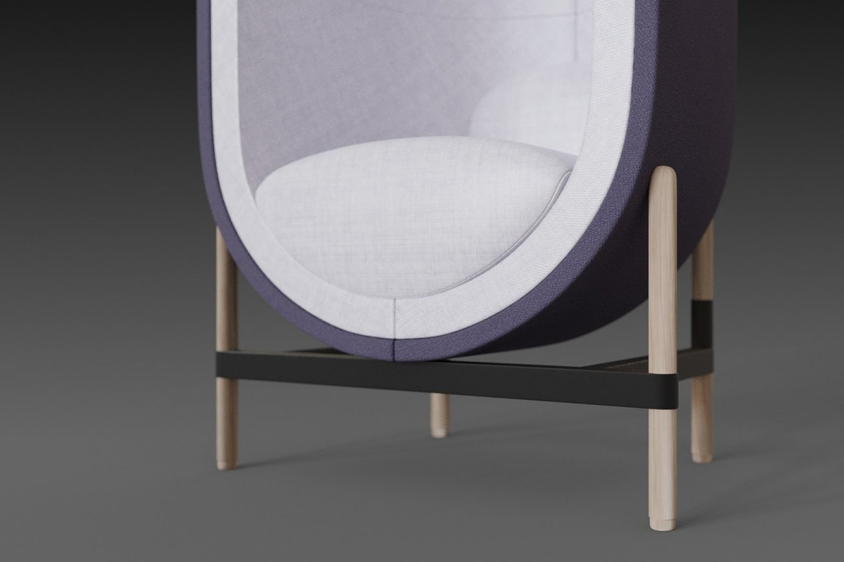 Capsule chair sofa, a 3D by NojskaAksjon (Photo 10 of 23)