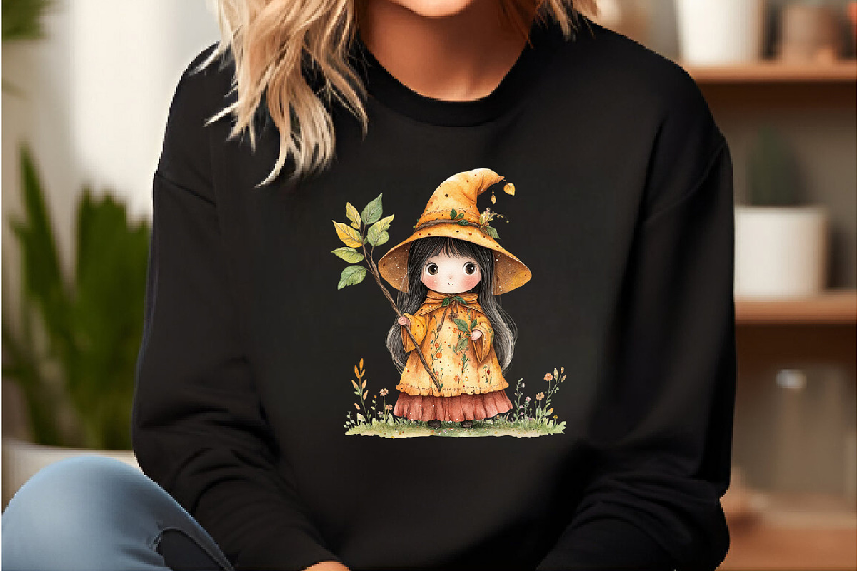 Bewitching Autumn Doll Clipart, an Illustration by DreamCafeArt (Photo 7 of 7)