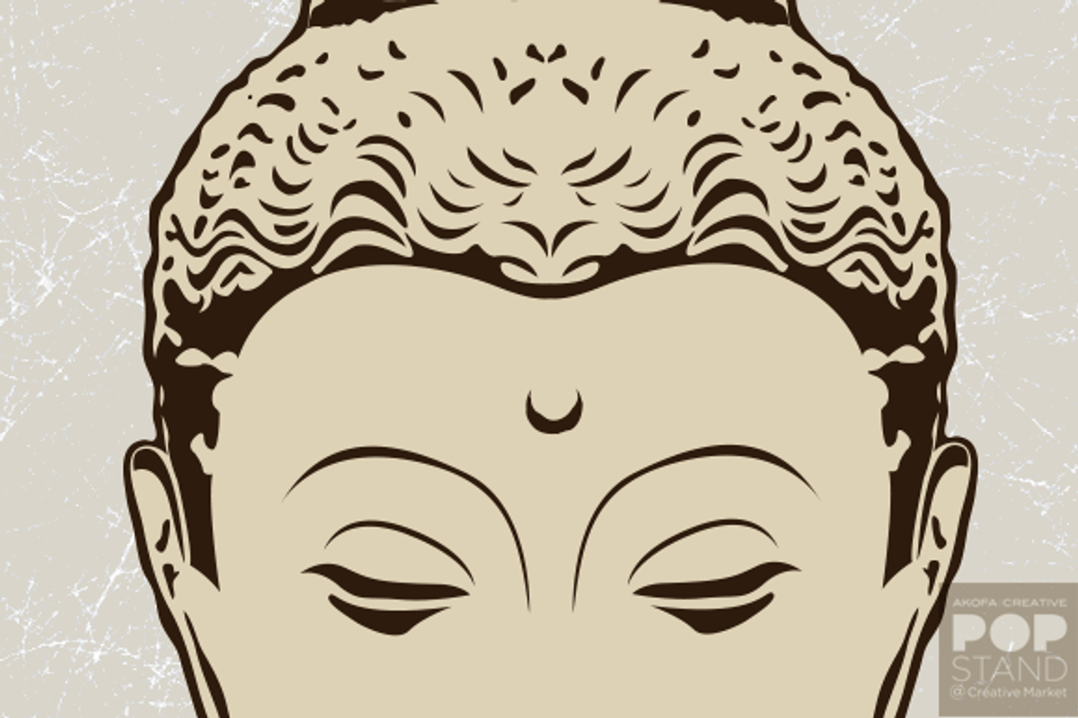 Heads of Buddha, an Illustration by AKOFA Creative POP Stand (Photo 3 of 4)