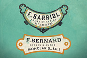 Vintage Bicycle Shields, a Graphic by Reclaimed Graphics (Thumbnail 3 of 4)