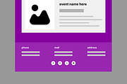 Business Newsletter Wireframe, a Wireframe Template by MightyDesign (Thumbnail 6 of 9)