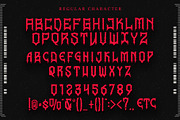 Ravenmorth – Black Metal Gothic Font, a Blackletter Font by Letterara (Thumbnail 8 of 11)