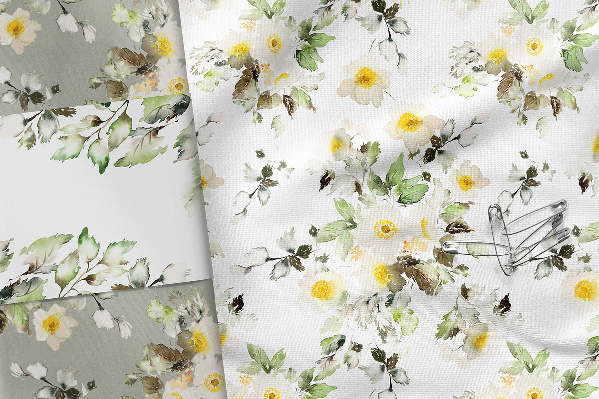 Summer Watercolour Illustration Set, a Decorative Illustration by Karma (Photo 3 of 13)