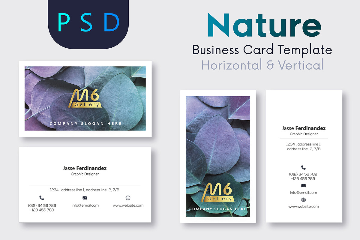 Unique 50 Business Card Bundle, a Business Card Template by M6 Gallery (Photo 128 of 151)