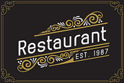 Rolando Vintage Font, a Symbol Font by Tosca Digital (Thumbnail 3 of 6)