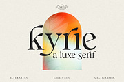 Kyrie: A Luxe Calligraphic Serif, a Serif Font by Jen Wagner Co (Thumbnail 13 of 13)