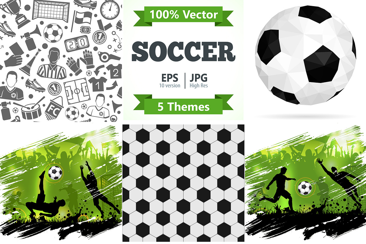 Soccer Posters and Concepts, a Texture Illustration by TAlex (Photo 1 of 6)