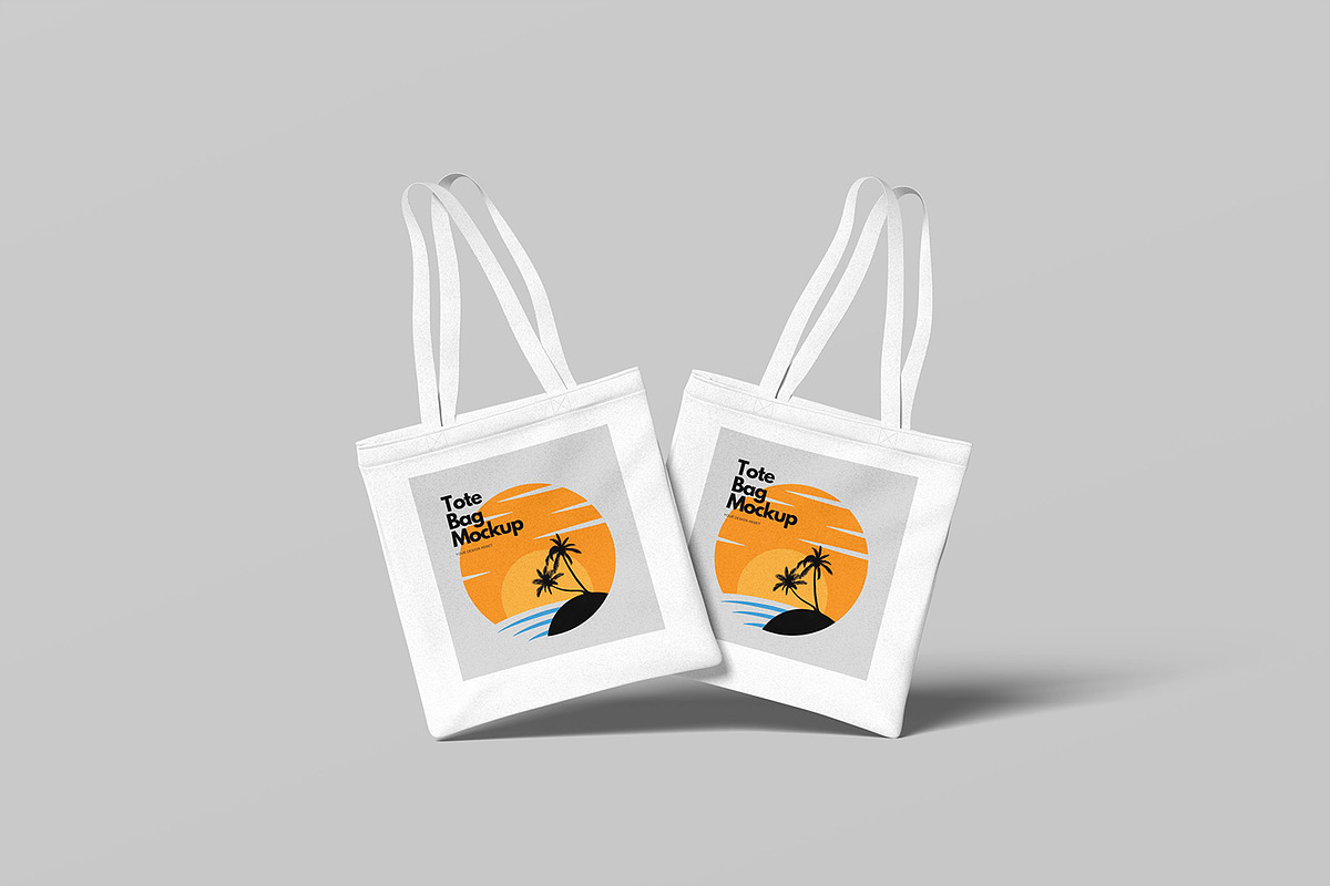 Tote Bag Mockup, an Apparel Mockup by ZifaraDesign (Photo 5 of 11)