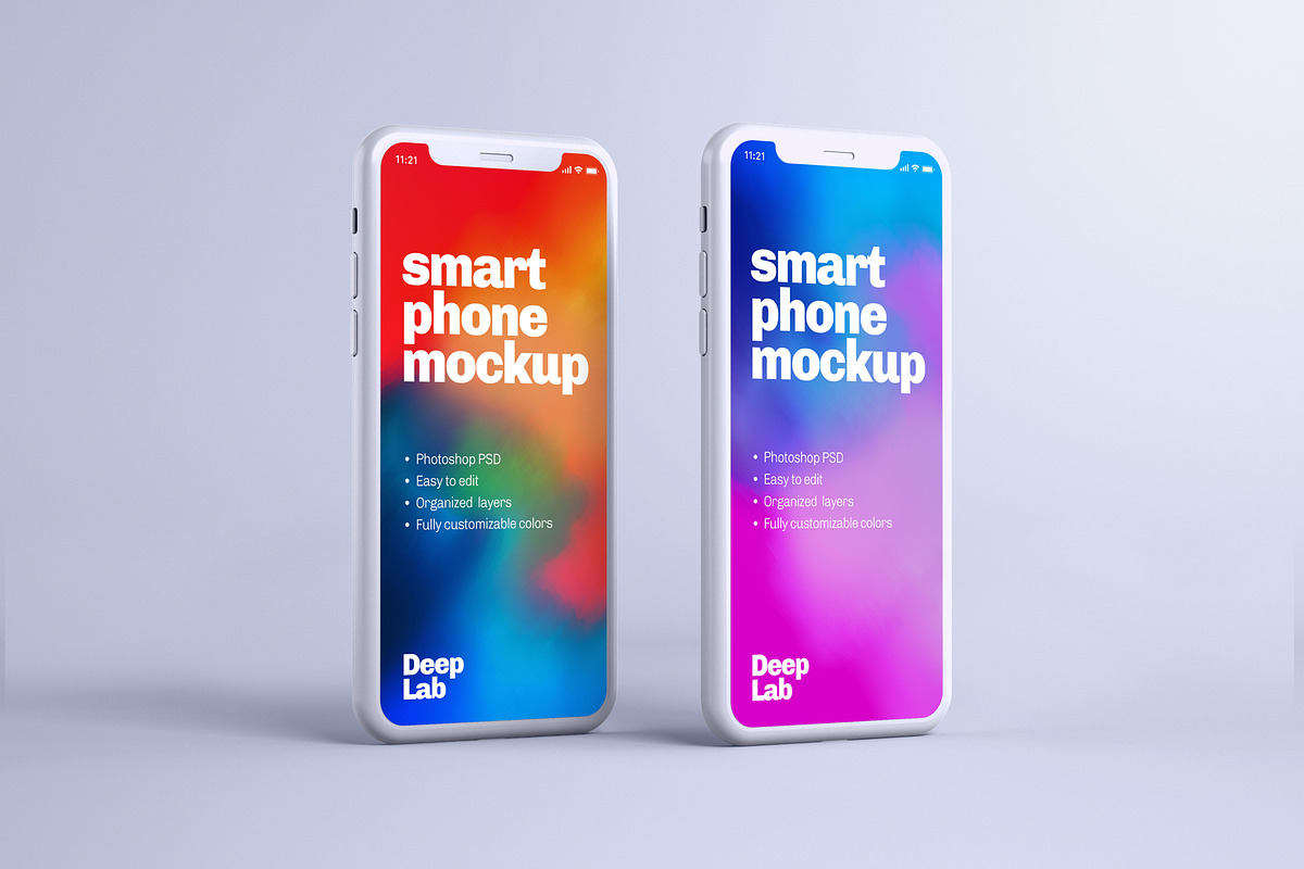 iPhone 11 Pro Clay Mockup Set, an iPhone Mockup by Deeplab (Photo 21 of 25)