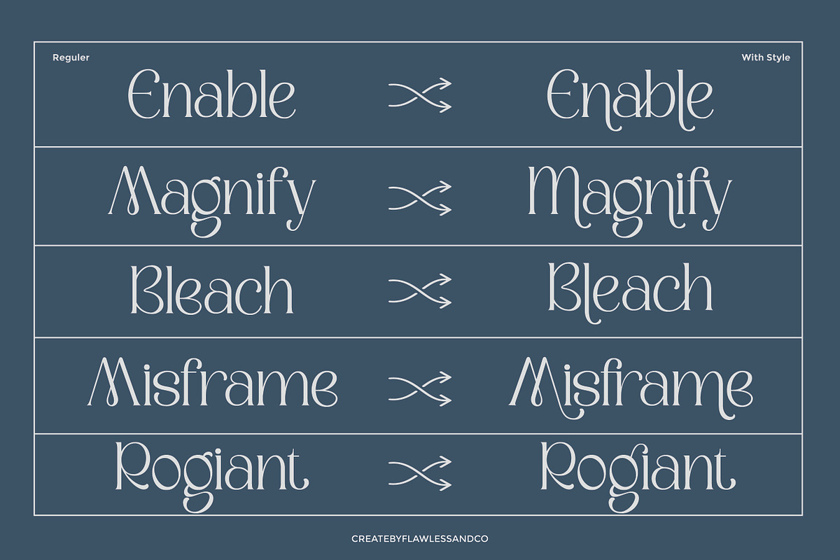 Camosta  Display Serif Font, a Font by Flawless And Co (Photo 4 of 10)