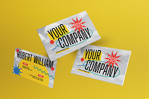 Gray Maximalism Business Card, a Business Card Template by graphicook