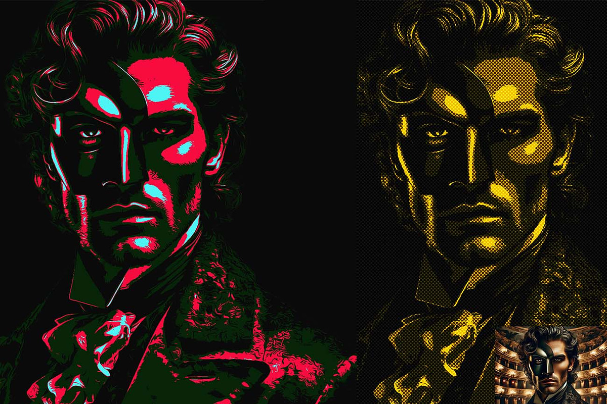 Retro Threshold Effect Ps Action, an Action Add-On by Studio Retouch (Photo 11 of 18)