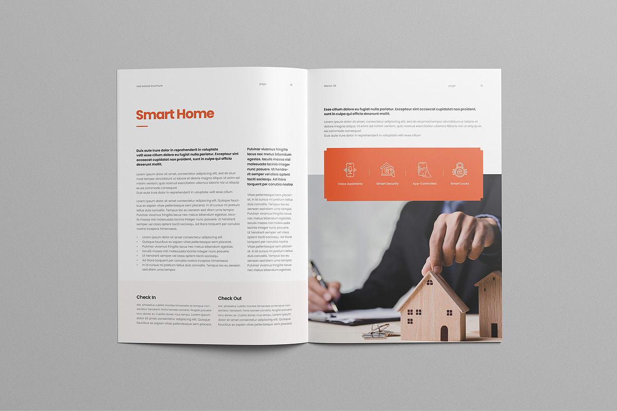 Real Estate Brochure Template | Word, a Brochure Template by HiveArts (Photo 8 of 9)