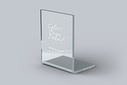 Glass Sign Stand Mockup, a Product Mockup by Graphicsfuel (Thumbnail 8 of 10)