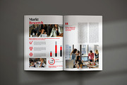 Business Magazine Template, a Magazine Template by Creative-Work (Thumbnail 8 of 8)