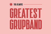Galfego Condensed Sans Serif, a Sans Serif Font by Craft Supply Co. (Thumbnail 5 of 12)