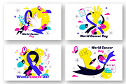 10 World Cancer Day Illustration, a Person Illustration by denayunebgt (Thumbnail 2 of 4)