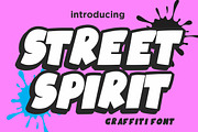 Street Spirit, a Blackletter Font by Fourteen Letter (Thumbnail 1 of 6)