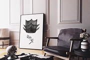 Watercolor clipart-Korean Traditions, an Illustration by Beigetime (Thumbnail 3 of 10)