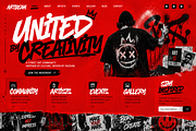 Black Crush – Aggressive Font, a Font by figuree studio (Thumbnail 7 of 10)
