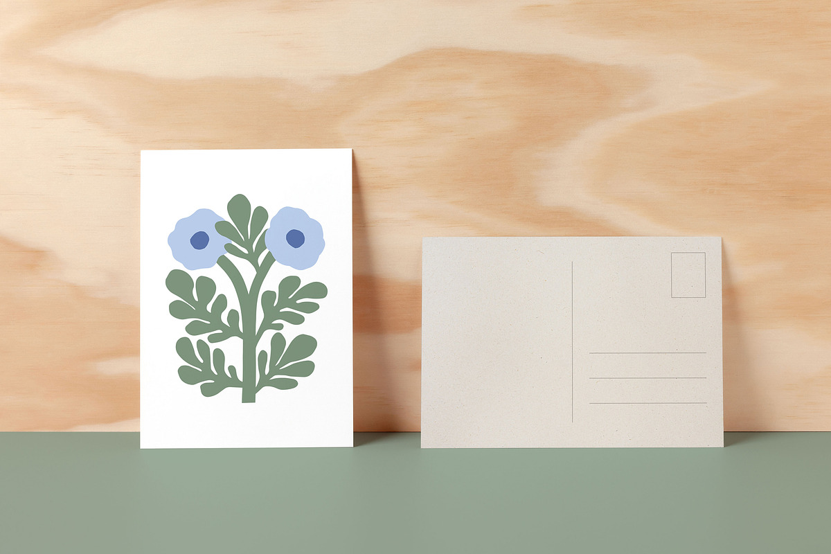 Card Wooden Background Mockup Bundle, a Product Mockup by Studio MVDM (Photo 7 of 8)