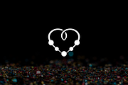 Minimalist Heart Beads Logo, a Branding & Logo Template by Luxury Logos (Thumbnail 2 of 4)