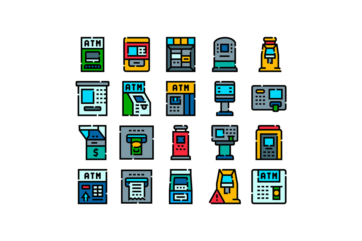 Automated teller machine financial, an Object Graphic by pikepicture (Photo 1 of 3)