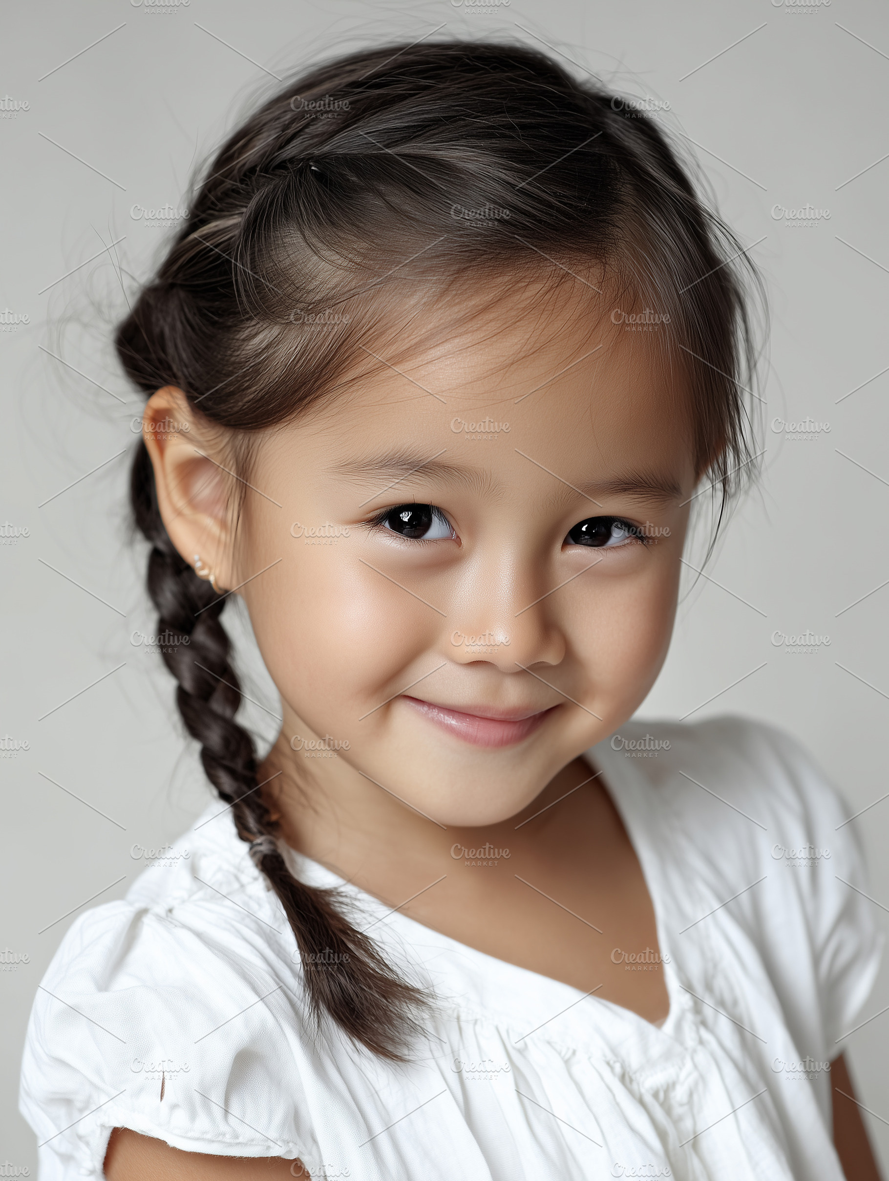 Adorable young asian girl, a Person Photo by MistyDay