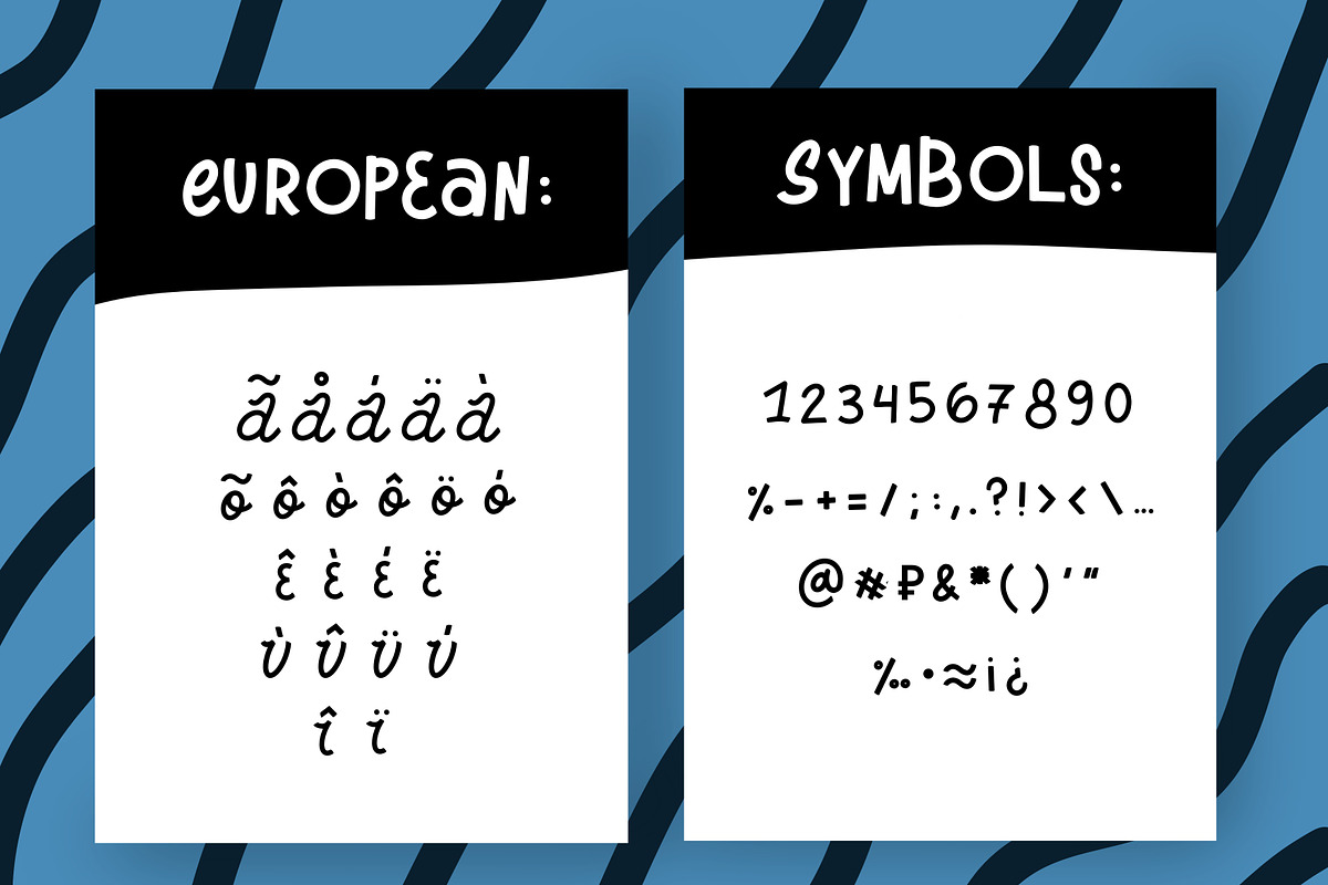 Malmo - Scandinavian duo Font preview 8